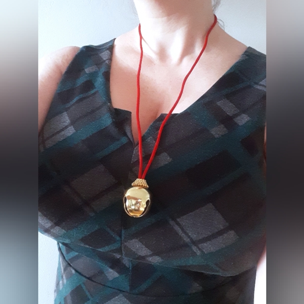 Jingle Bell Christmas Necklace- 2/$20!